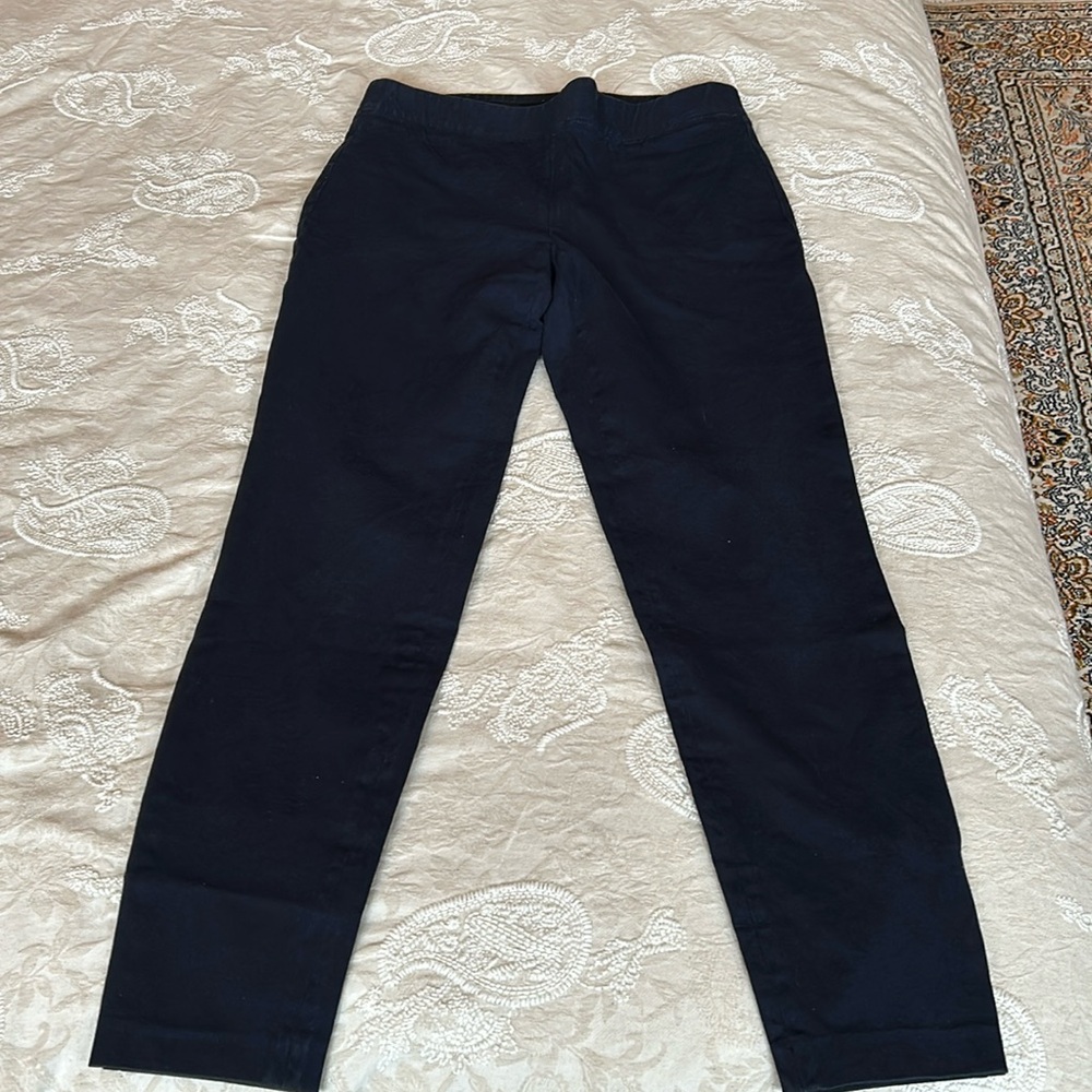 Talbots Navy Skinny Ankle pants with beautiful stretch